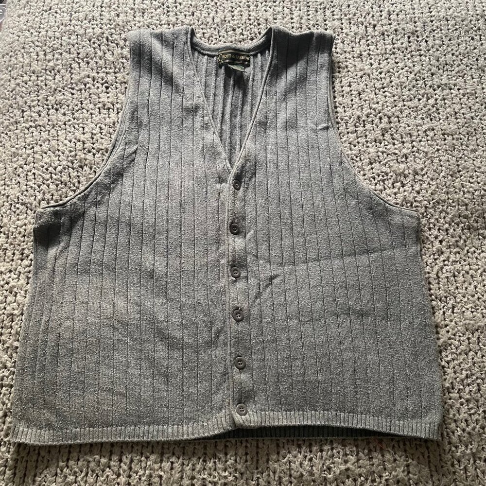 Croft & Barrow Mens Sweater Vest